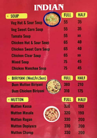 Mughlai Chefs menu 5