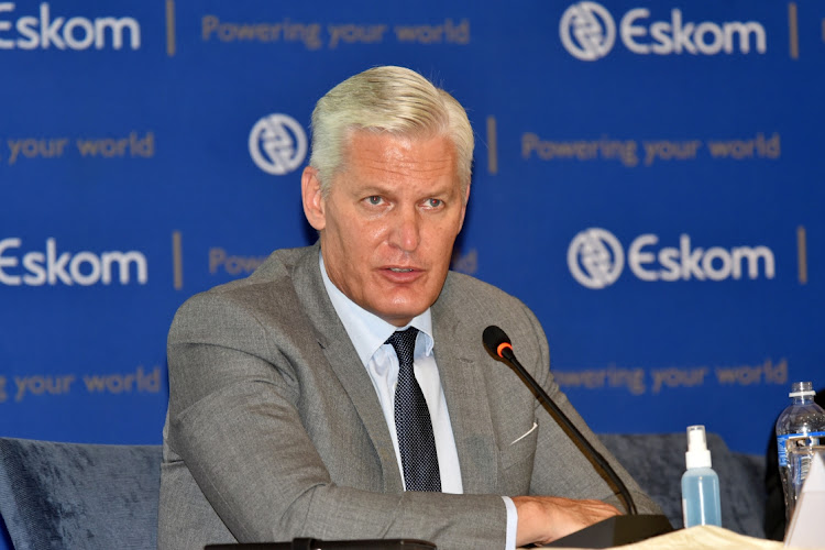 Andre de Ruyter resigned as Eskom CEO.