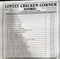 Lovely Chicken menu 1
