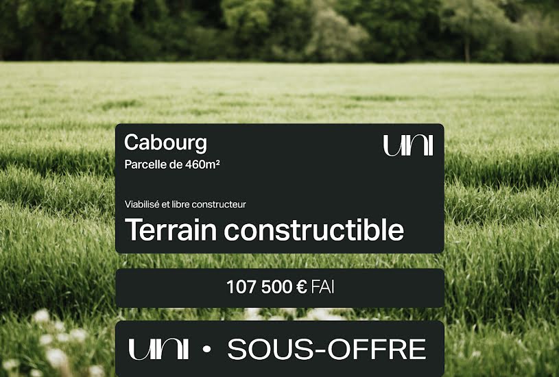  Vente Terrain à bâtir - 460m² à Cabourg (14390) 
