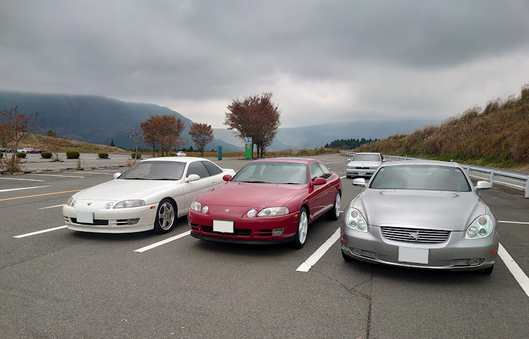 ソアラのオールドカーイベント・阿蘇ファームランド・大観峰・菊池渓谷・ソアラ仲間に関するカスタム事例の投稿画像3枚目