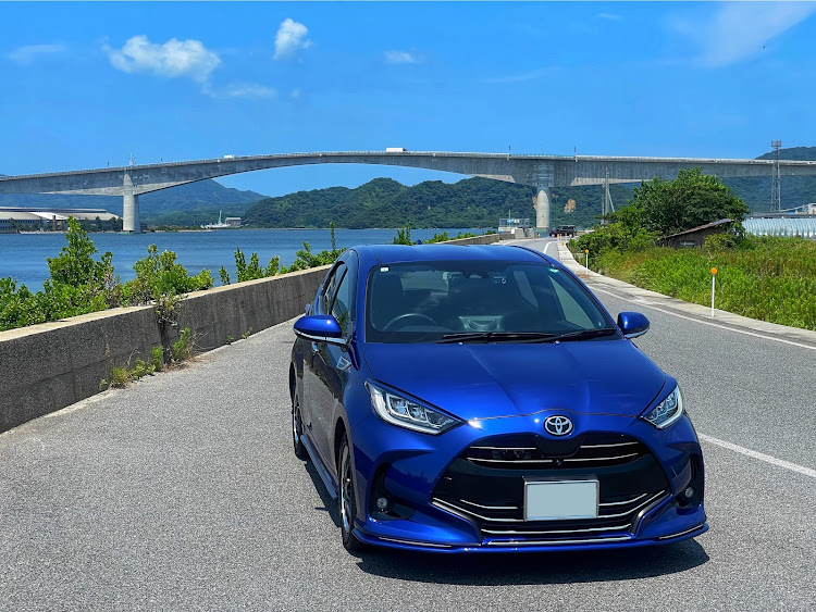 ヤリスの海の日・橋と愛車・愛車復活✨・スッキリ晴れないかな・猛暑日に関するカスタム事例の投稿画像1枚目