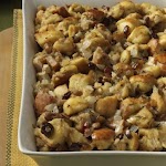 Chestnut Stuffing Recipe was pinched from <a href="http://www.tasteofhome.com/Recipes/Chestnut-Stuffing" target="_blank">www.tasteofhome.com.</a>
