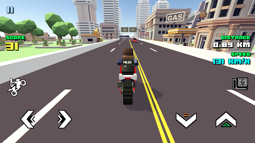 Screenshot Blocky Moto Racing: Bike Rider