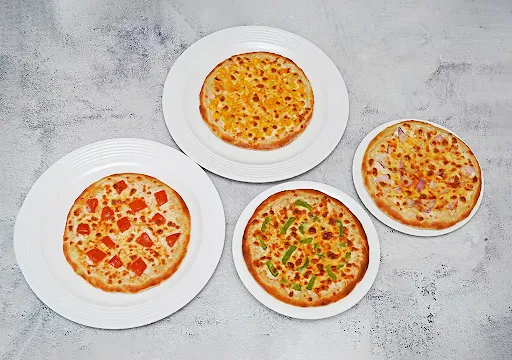 4 Single Topping Pizza Combo