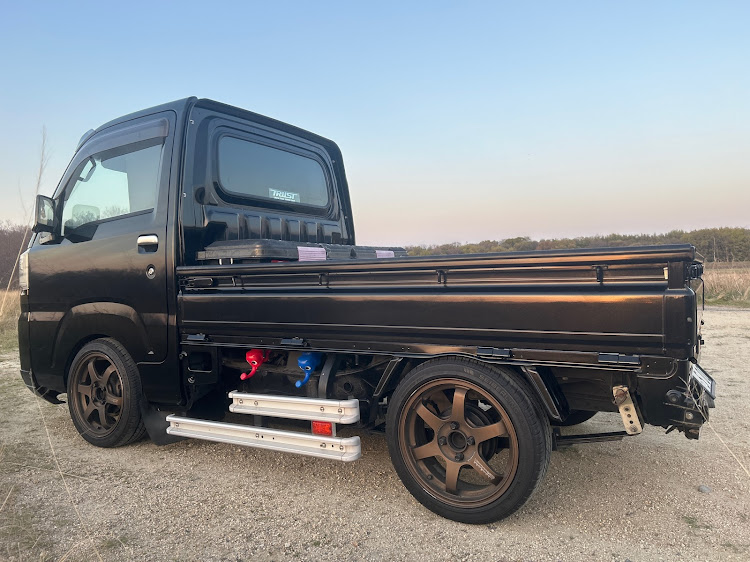 ハイゼットトラックの夕日に輝くあなたの愛車に関するカスタム事例の投稿画像2枚目