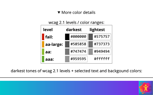 DigitalA11Y Color Contrast Checker