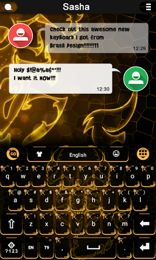 Scorpion keyboard theme