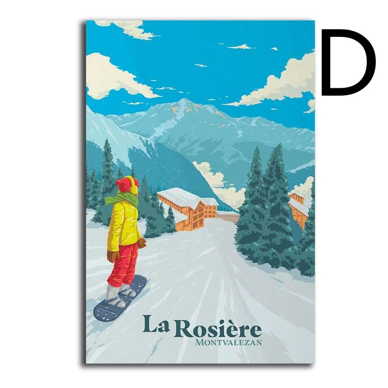 Title 6, Impresionante póster de lienzo de estación de e...