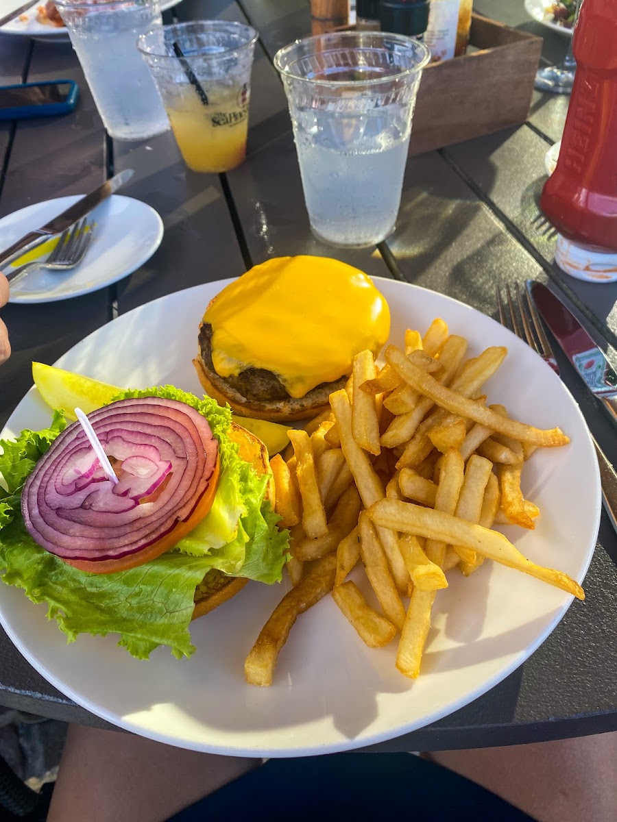 Gluten-Free Fries at Coast, Oceanfront Dining