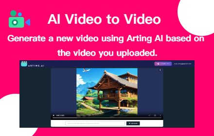 Sora Video To Video - Arting AI small promo image