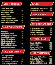 Urban Bites menu 2