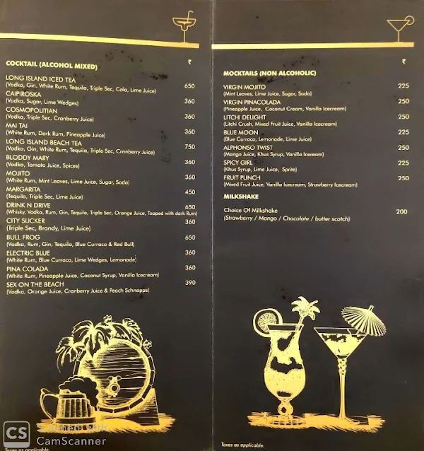 Biriyani And Kebab Company menu 