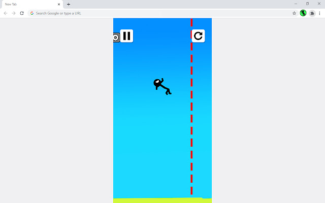 Stickman Swing Star Game chrome extension