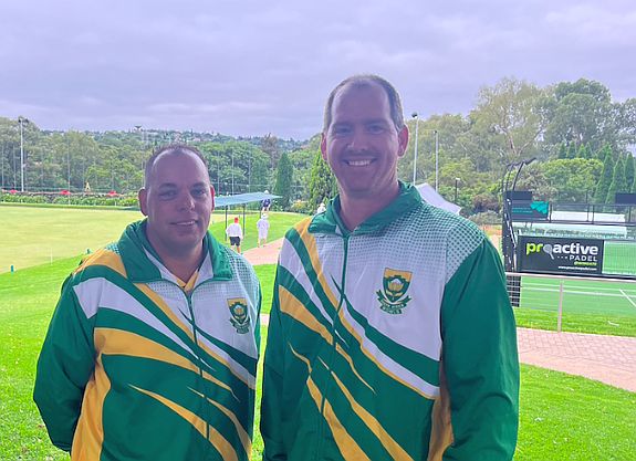 Port Natal's SA representatives Wayne Rittmuller and Wayne Roberts