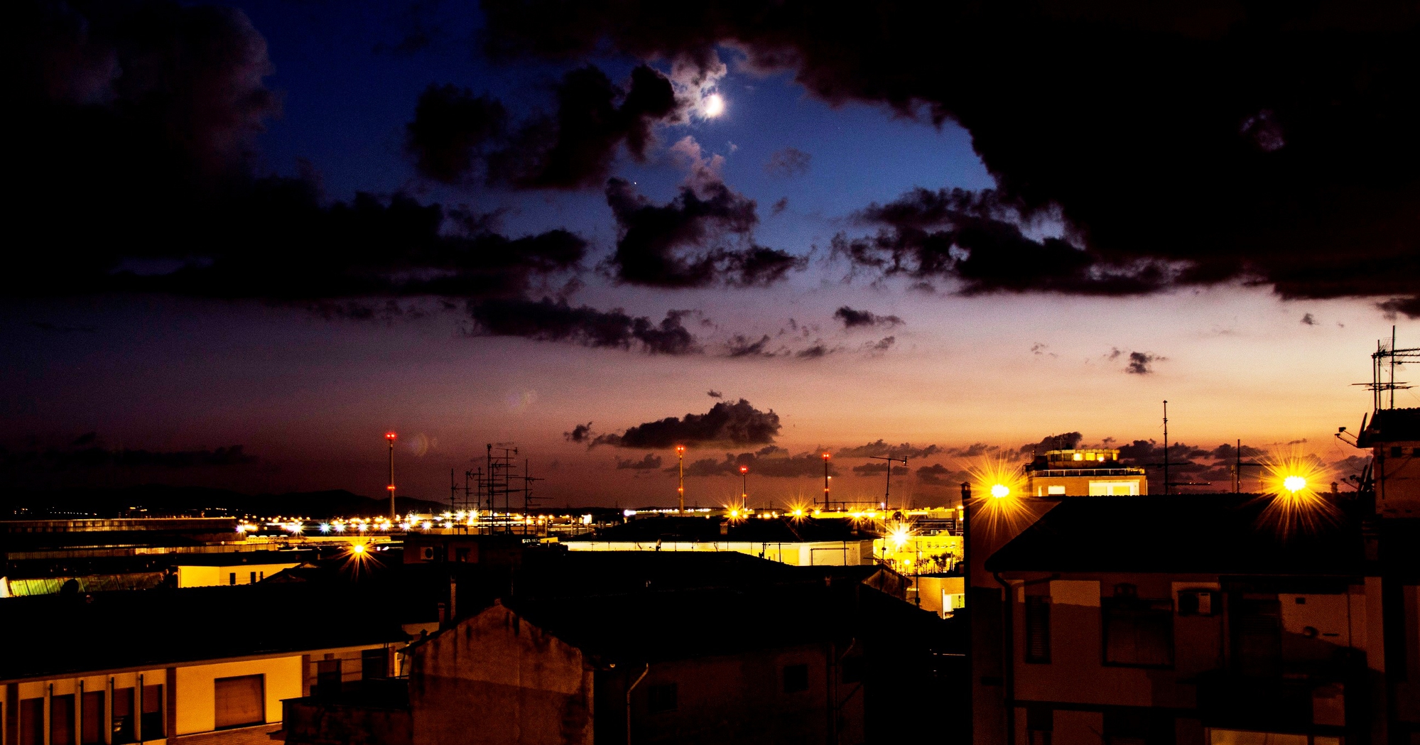 le Pale Eoliche di Gello by Night di Ph. Flavio Catelani