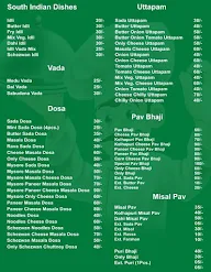 Tossto Foods menu 1