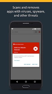 Norton Security and Antivirus Screenshot