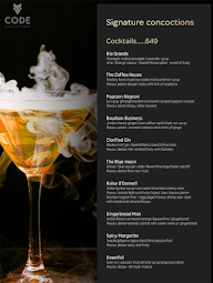 Code Bar & Kitchen menu 7