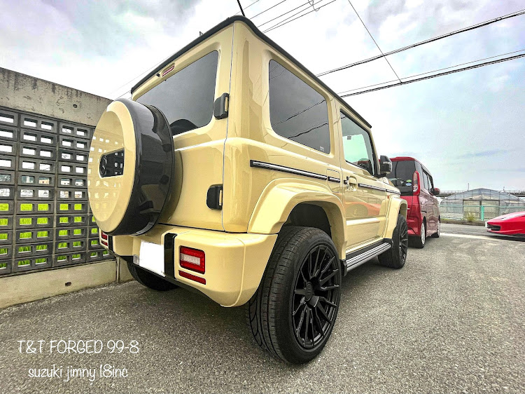T&T FORGED さんが投稿したみんなでつくろうホイール図鑑・ジムニーシエラ・JB74・JB74w・ttforgedに関するカスタム事例の投稿画像5枚目