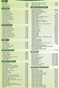 Harish's Kitchen menu 2