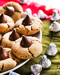 Peanut Butter Kiss Cookies