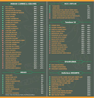 The Aromas menu 2