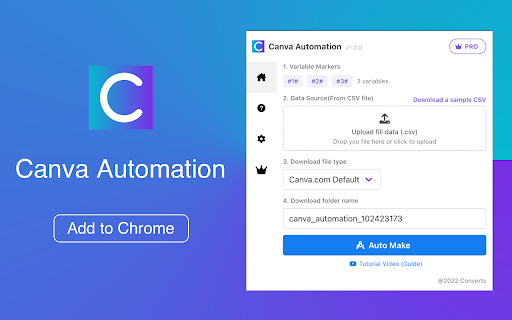 Canva Automation - Auto Canva Maker