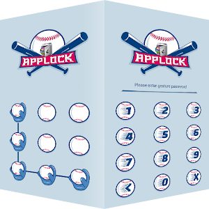 Download AppLock Theme Baseball For PC Windows and Mac