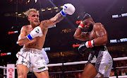 Jake Paul fights Tyron Woddley during a Paul Woodley II on December 18, 2021 in Tampa, Florida. 