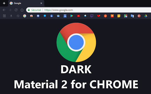 Dark Night Theme for Material 2