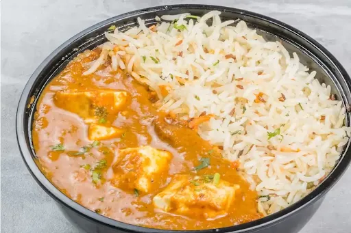 Paneer Masala With Jeera Rice [1 Bowl]