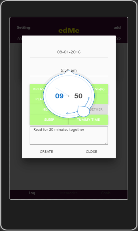 edMe Toddler Screen 2