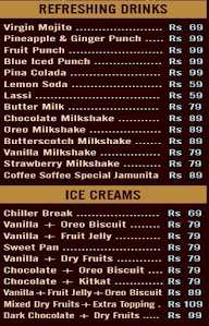 Coffee Soffee menu 3