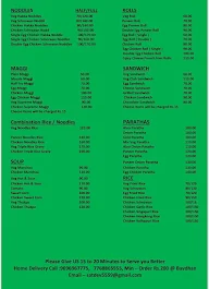 Cafe Durga menu 2