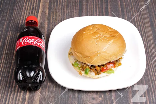 Chicken Burger + Coke 250ml