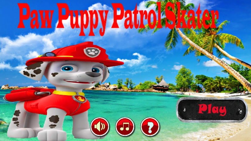 Paw Puppy Patrol Skater Screen 2