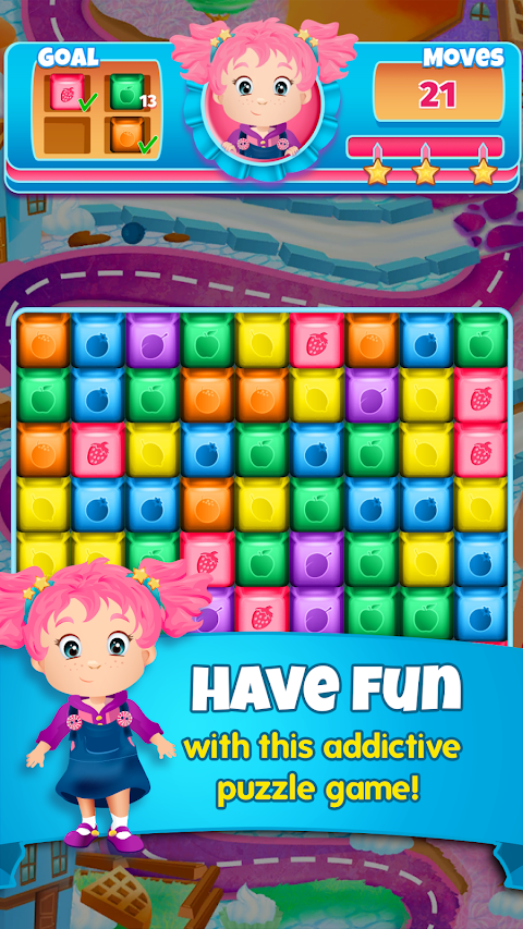 Sugar Blast: Sweet Collapse – Free Match 3 Puzzleのおすすめ画像1