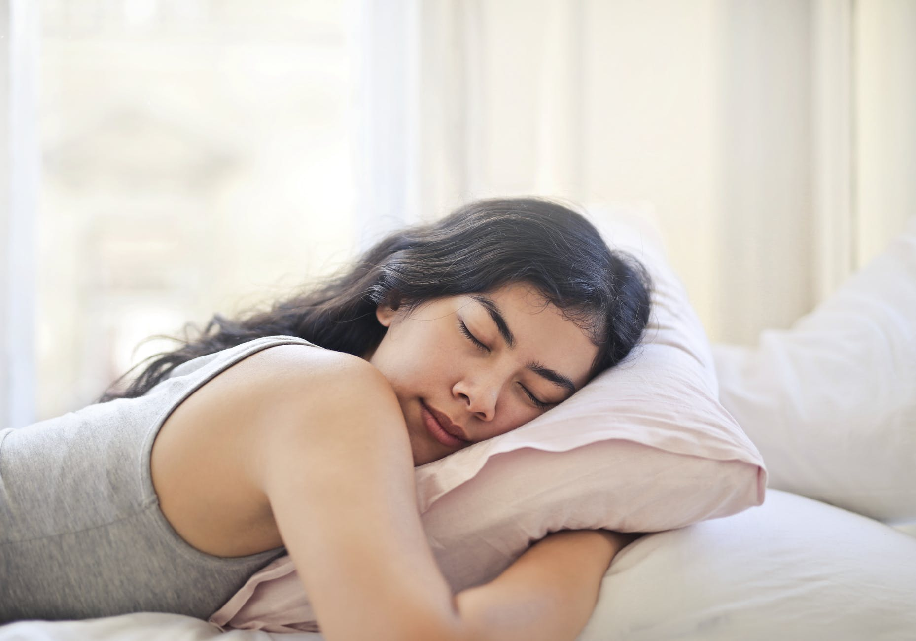 woman sleeping to show you how running transforms your mind and body