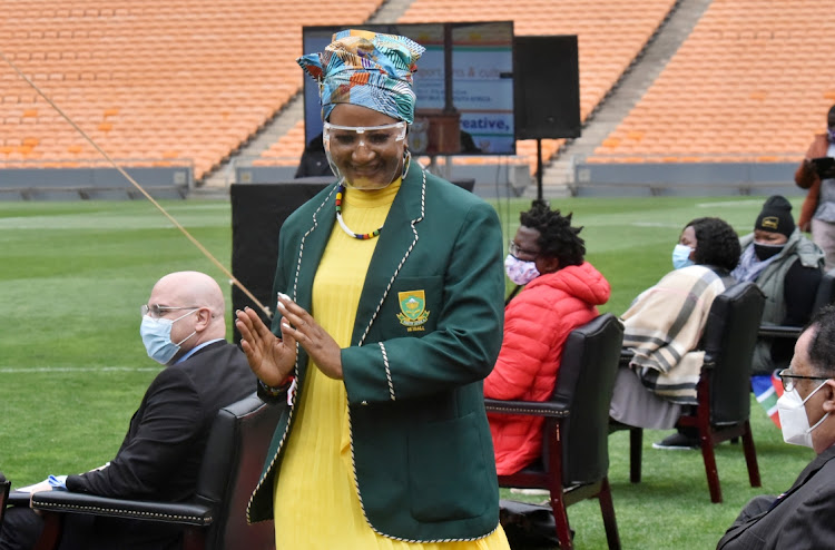 SA Netball President Cecilia Molokwane.