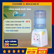 [Bh 24 Tháng] Cây Nước Nóng Lạnh Mini Fujie Wd1080E, Bình Lọc Máy Lọc Nước Nóng Lạnh Uống An Toàn Công Nghệ Nhật Bản