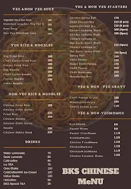 BKS Chef Vyanjan menu 1