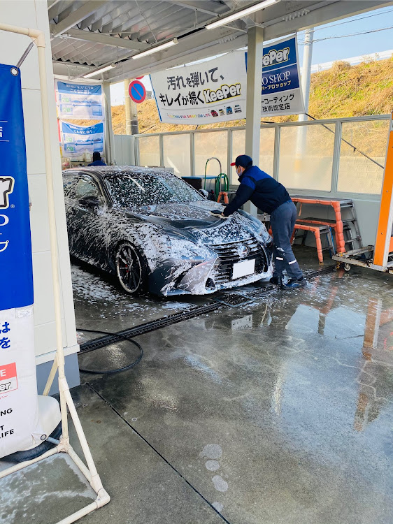 GSの洗車・マーキュリーグレーマイカ・初詣・レクサス・謹賀新年2021に関するカスタム事例の投稿画像2枚目