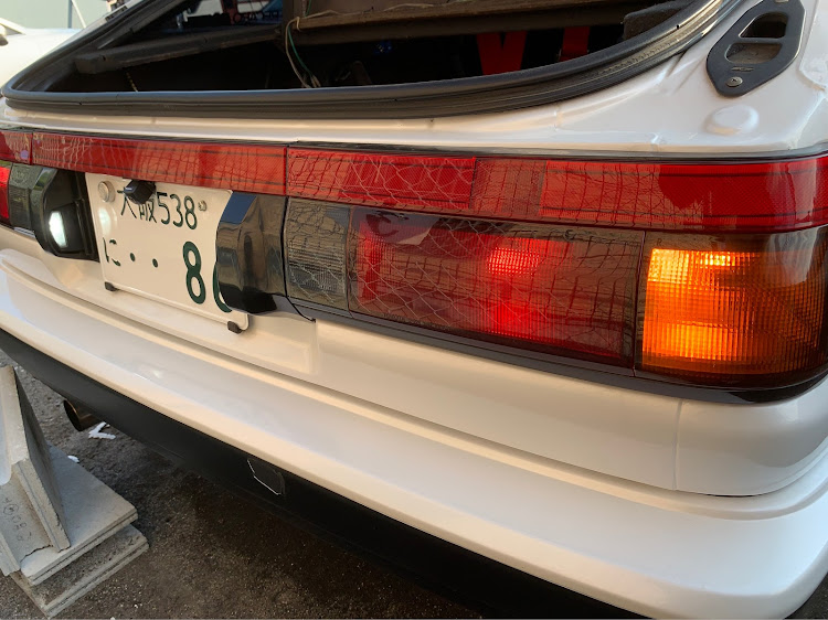 スプリンタートレノのライト交換・LEDに交換に関するカスタム事例の投稿画像3枚目