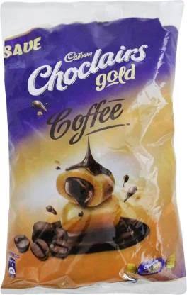 Cadbury Choclairs Gold Coffee Toffee - 330 gm