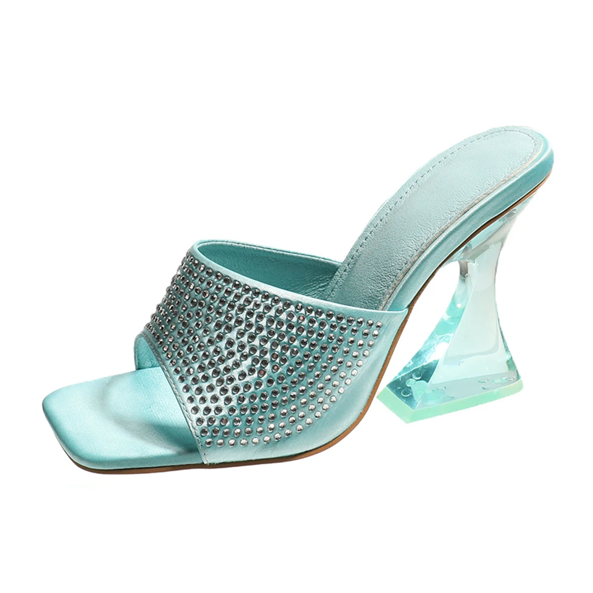 Title 5, Womens Internet-Famous Crystal Transparent Rhi...