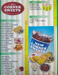 Corner Sweets menu 3