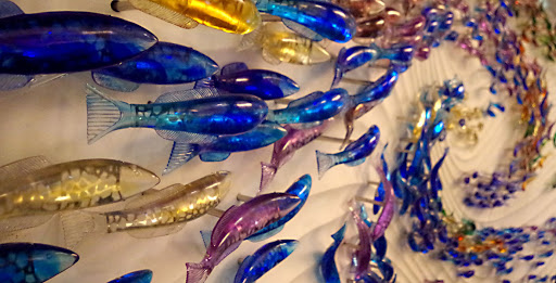 School of Glass Fishes