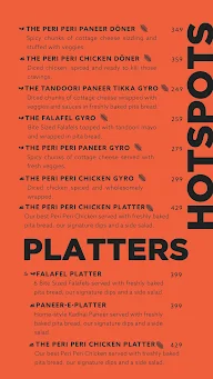 The Doner Spot menu 1