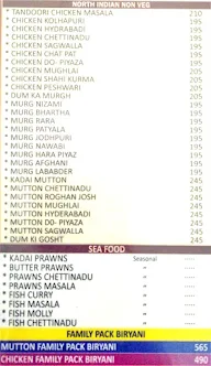 Imperial Restaurant menu 4